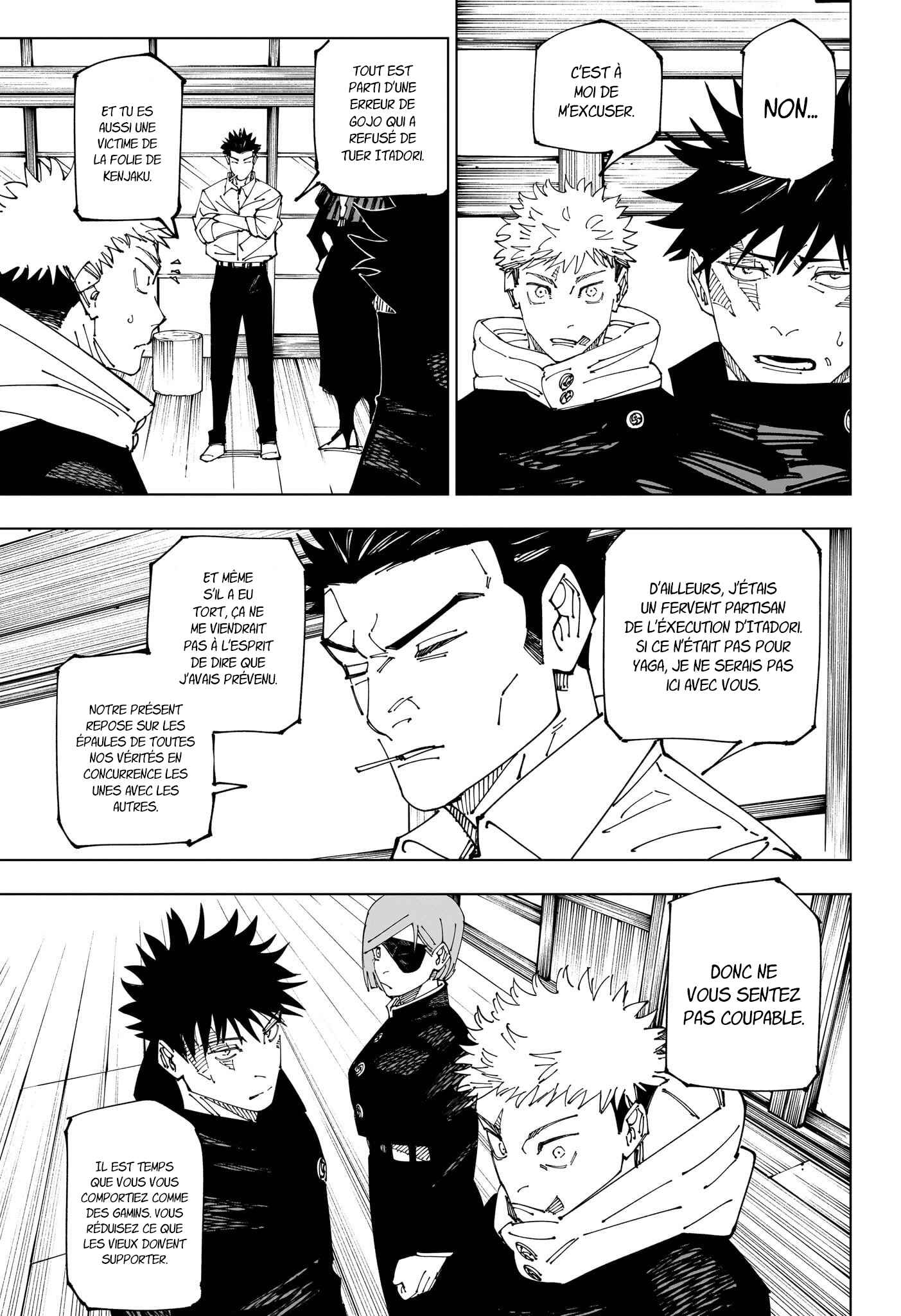 Read Jujutsu Kaisen FR Manga Online