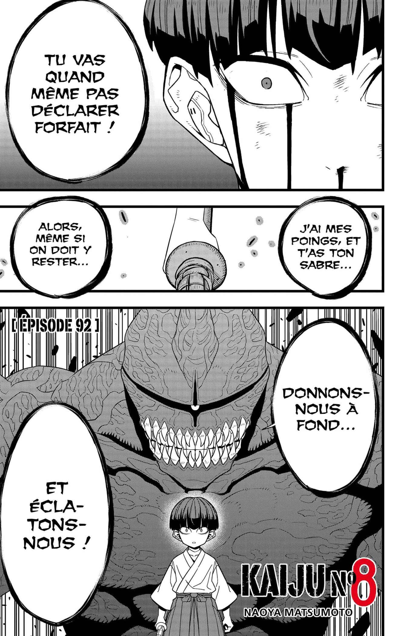 Read Kaiju No 8 FR Manga Online