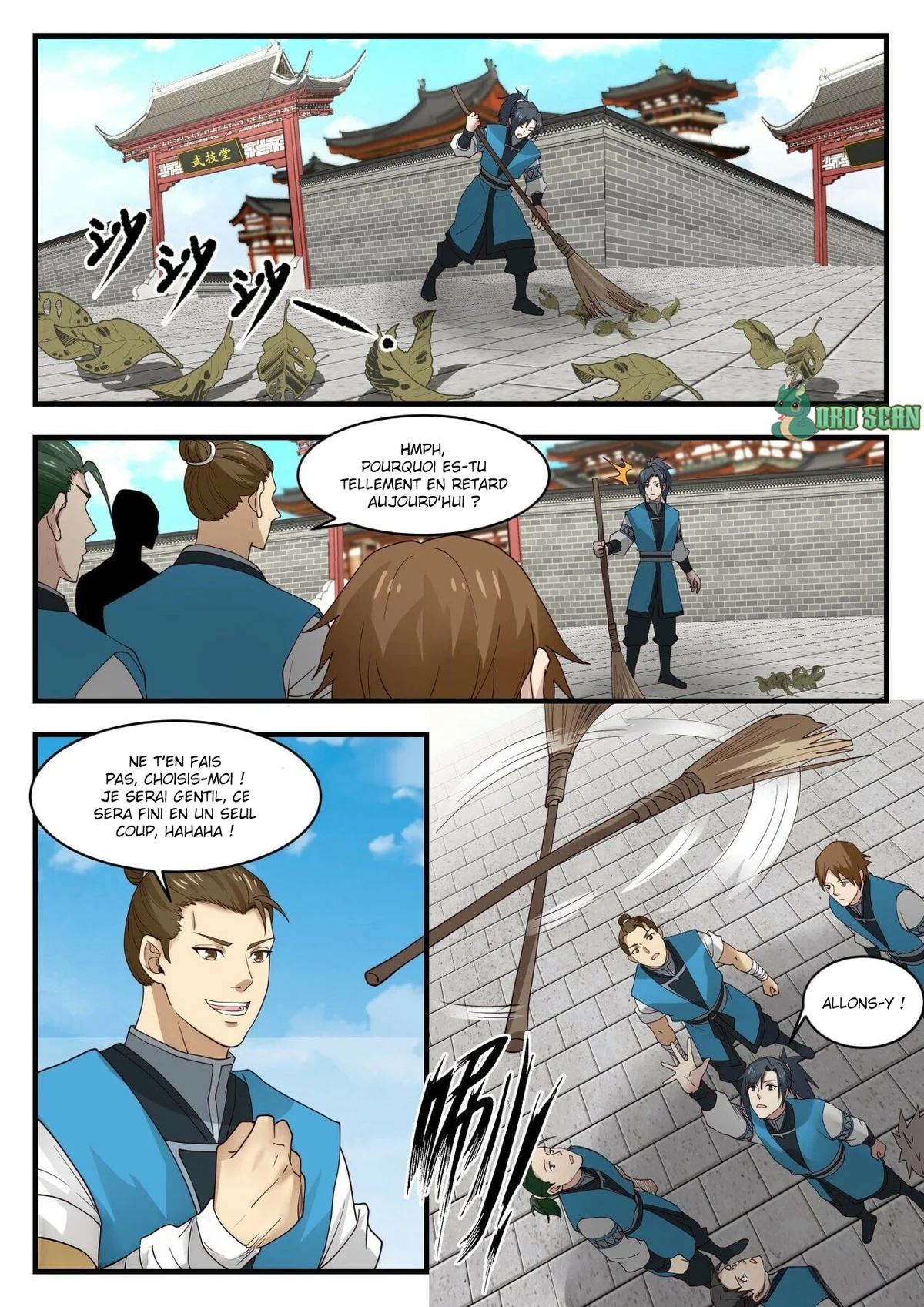 Read Martial Peak fr Manga Online