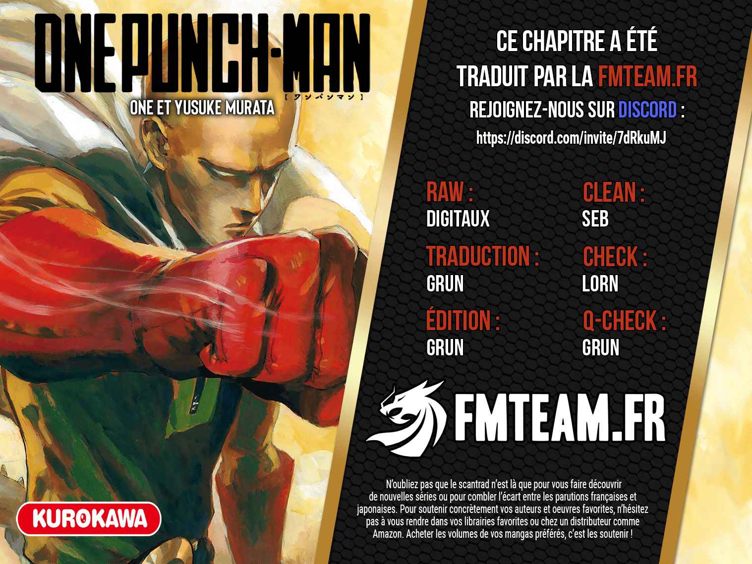Read One Punch man FR Manga Online