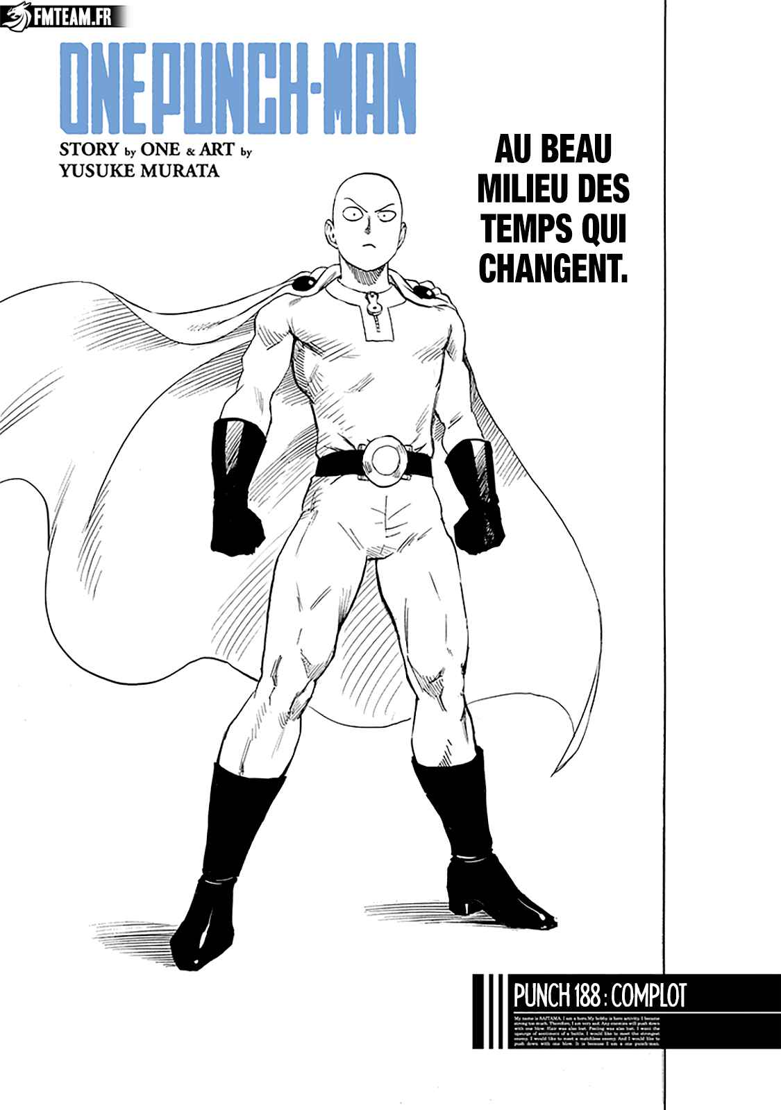 Read One Punch man FR Manga Online