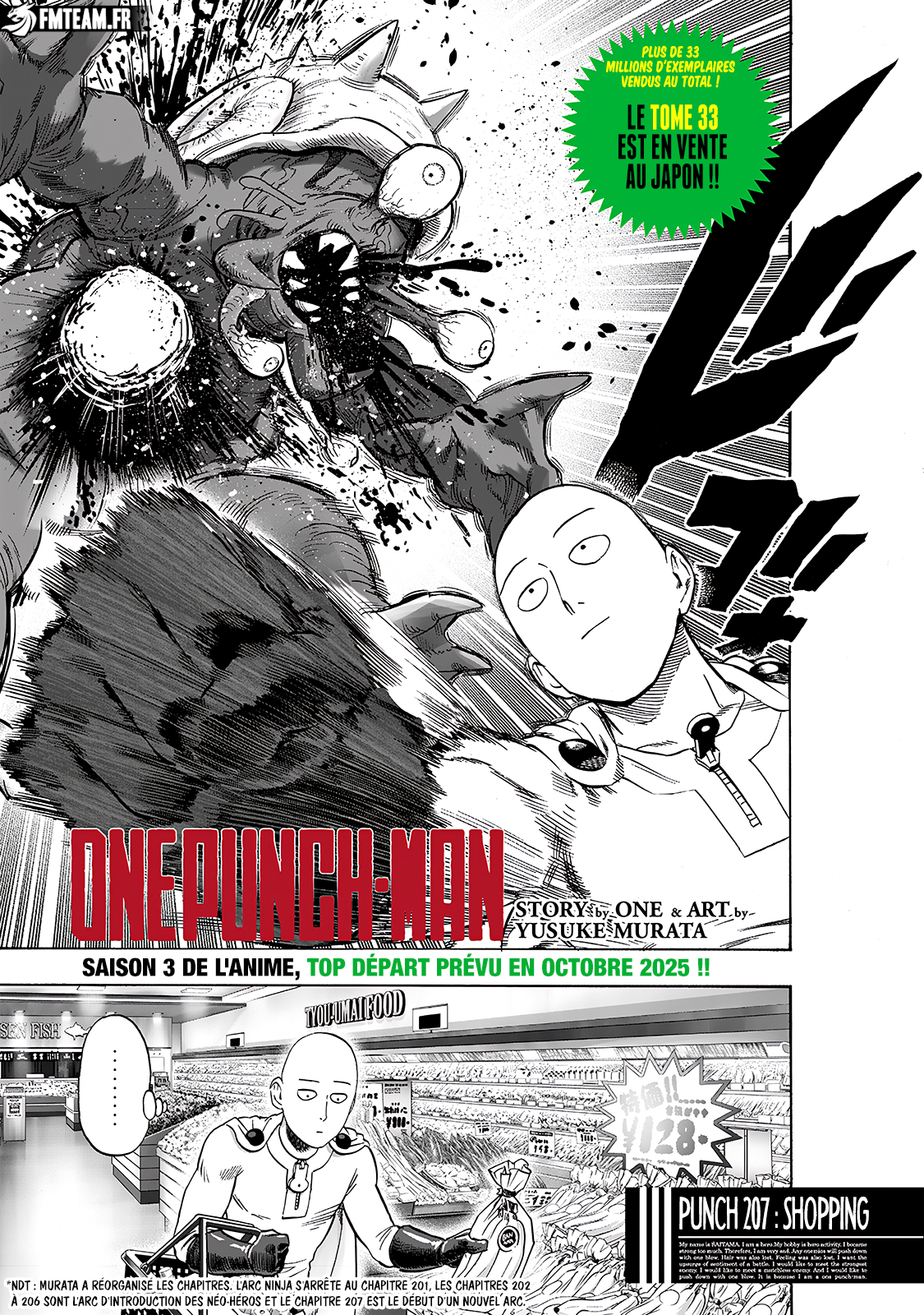 Read One Punch man FR Manga Online
