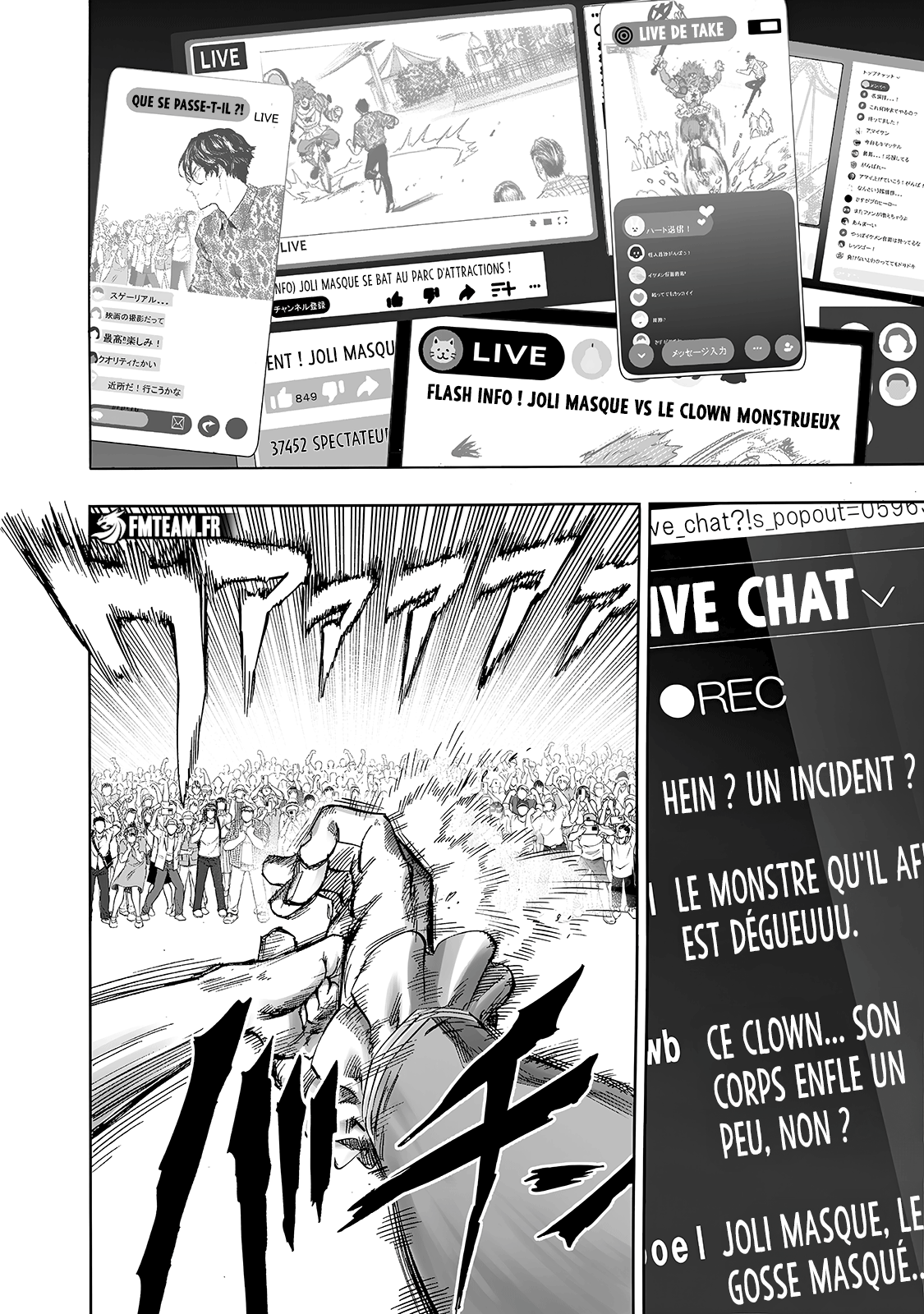 Read One Punch man FR Manga Online