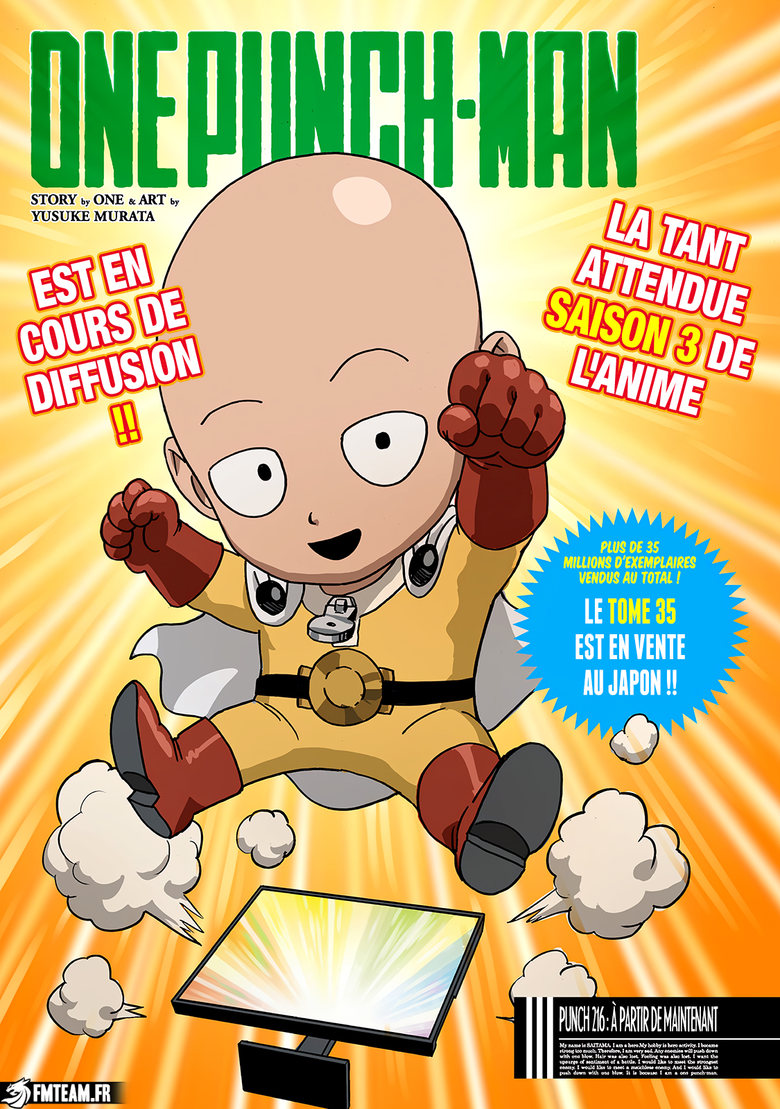 Read One Punch man FR Manga Online