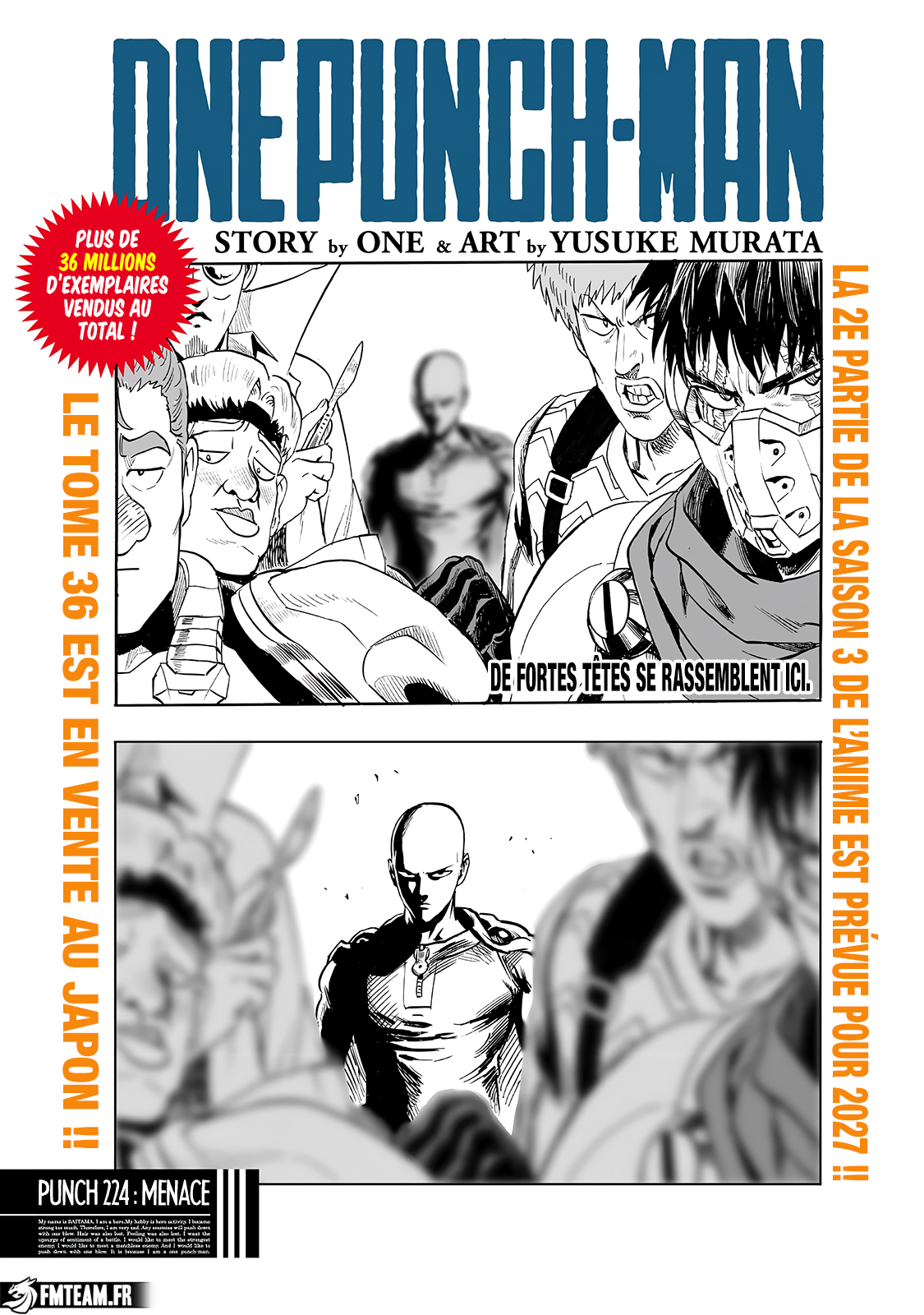 Read One Punch man FR Manga Online