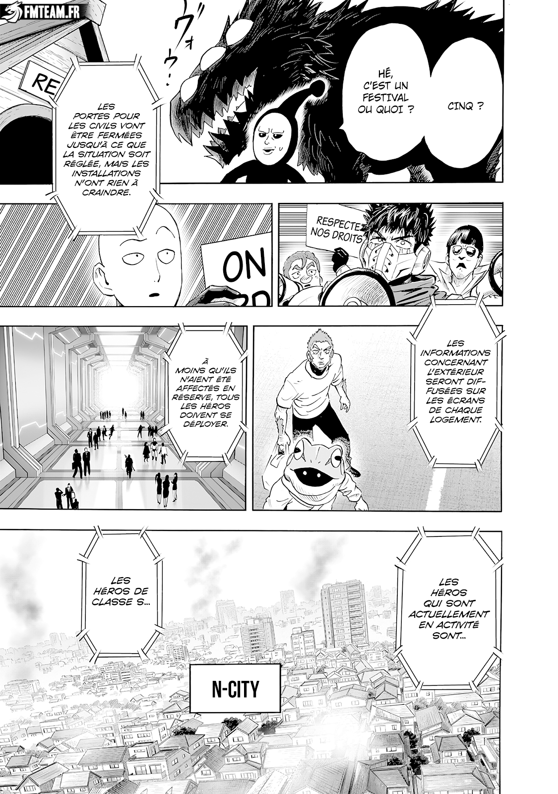 Read One Punch man FR Manga Online
