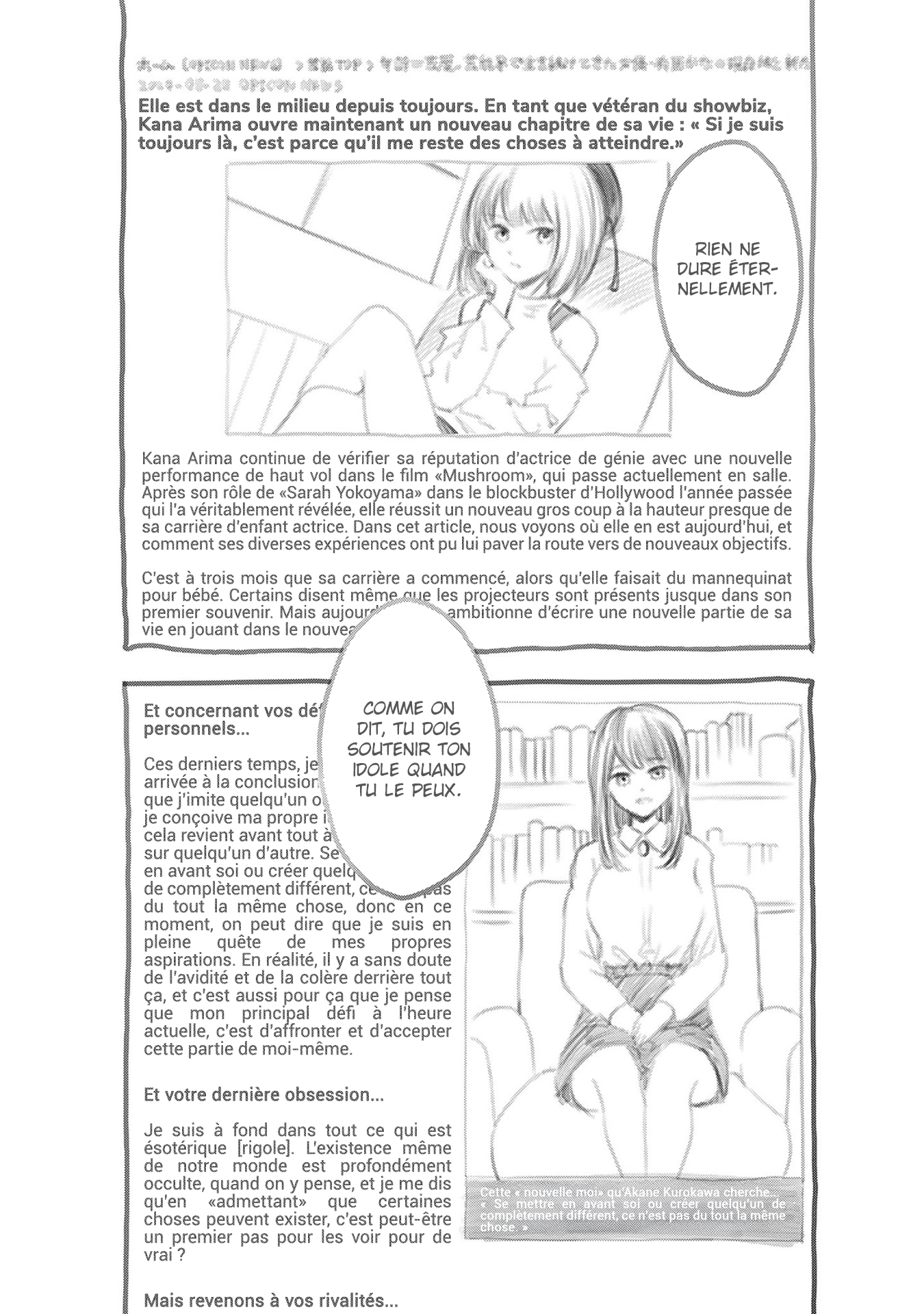 Read Oshi No Ko FR Manga Online