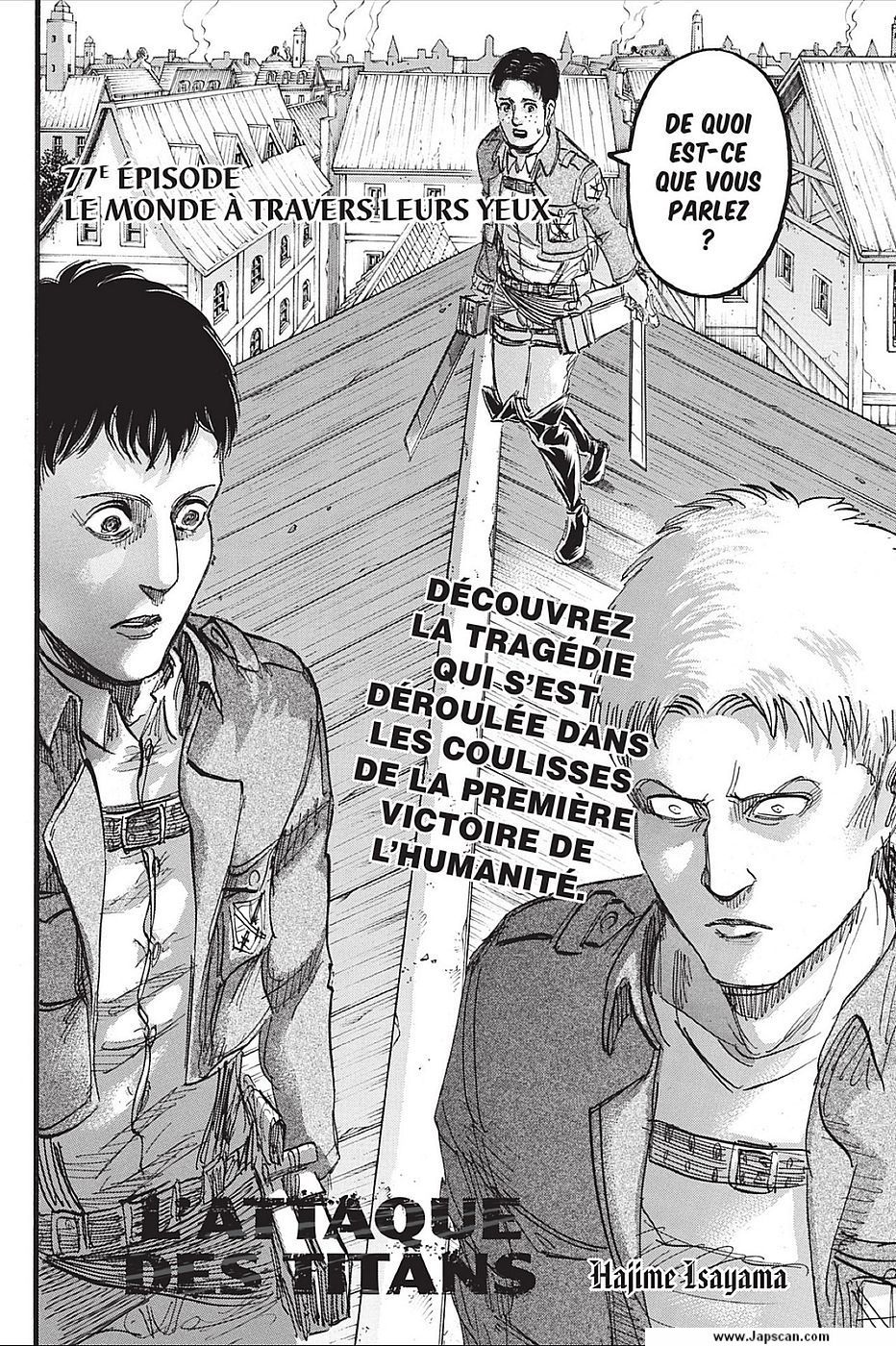 Read Shingeki no Kyojin FR Manga Online