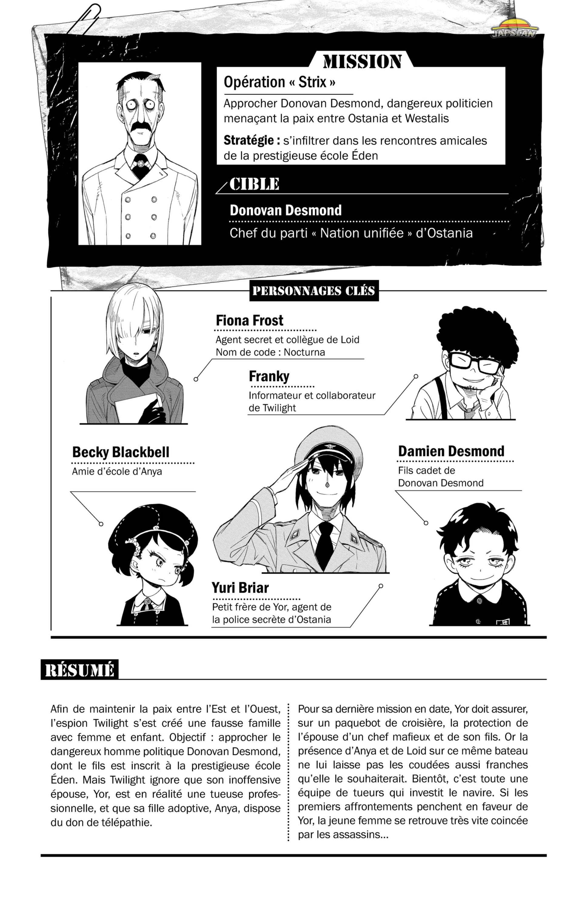 Read Spy X Family FR Manga Online