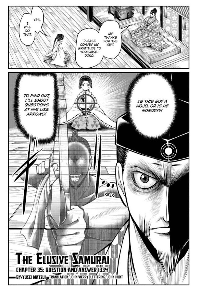 Read The Elusive Samurai fr Manga Online