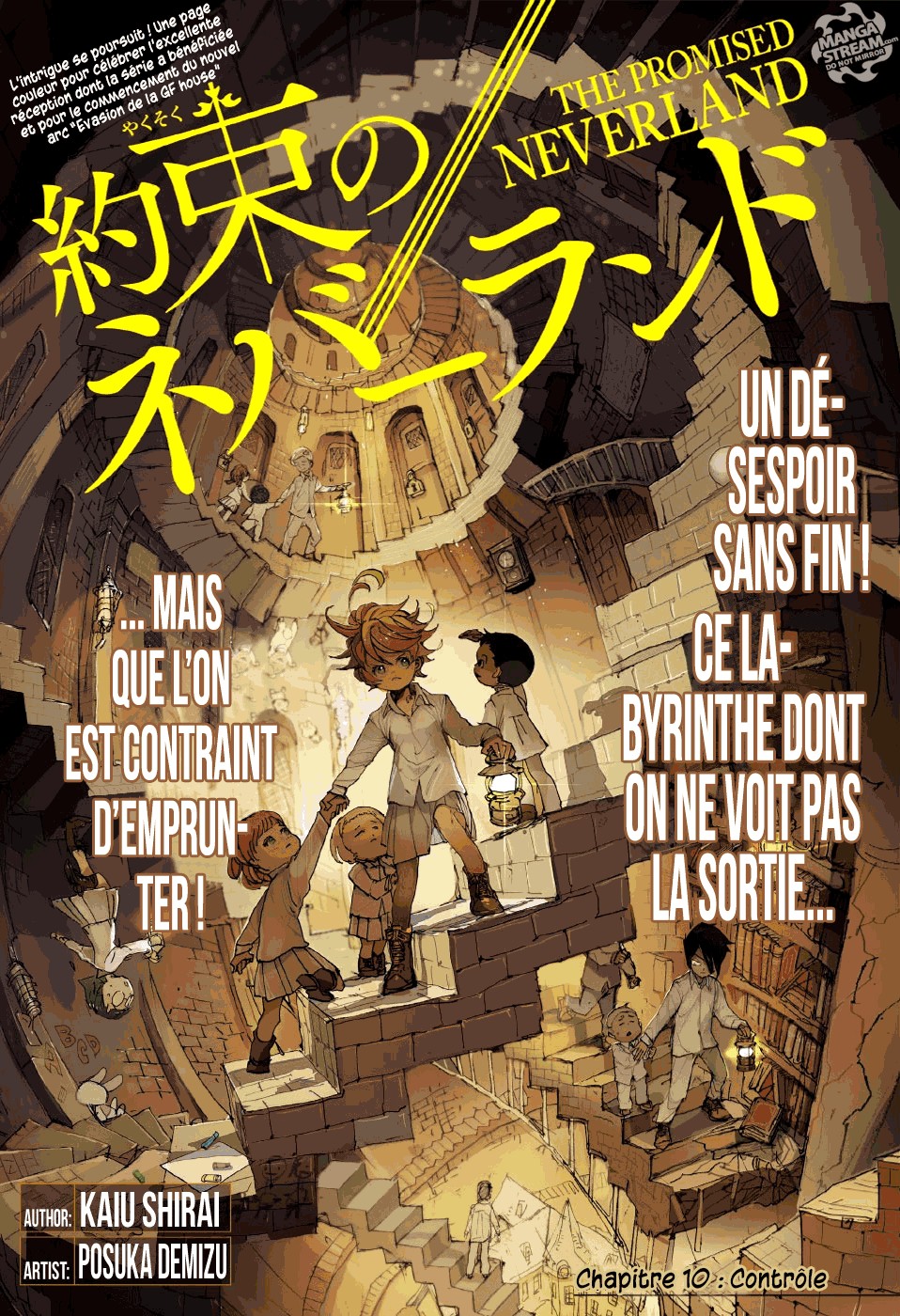 Read The Promised Neverland FR Manga Online
