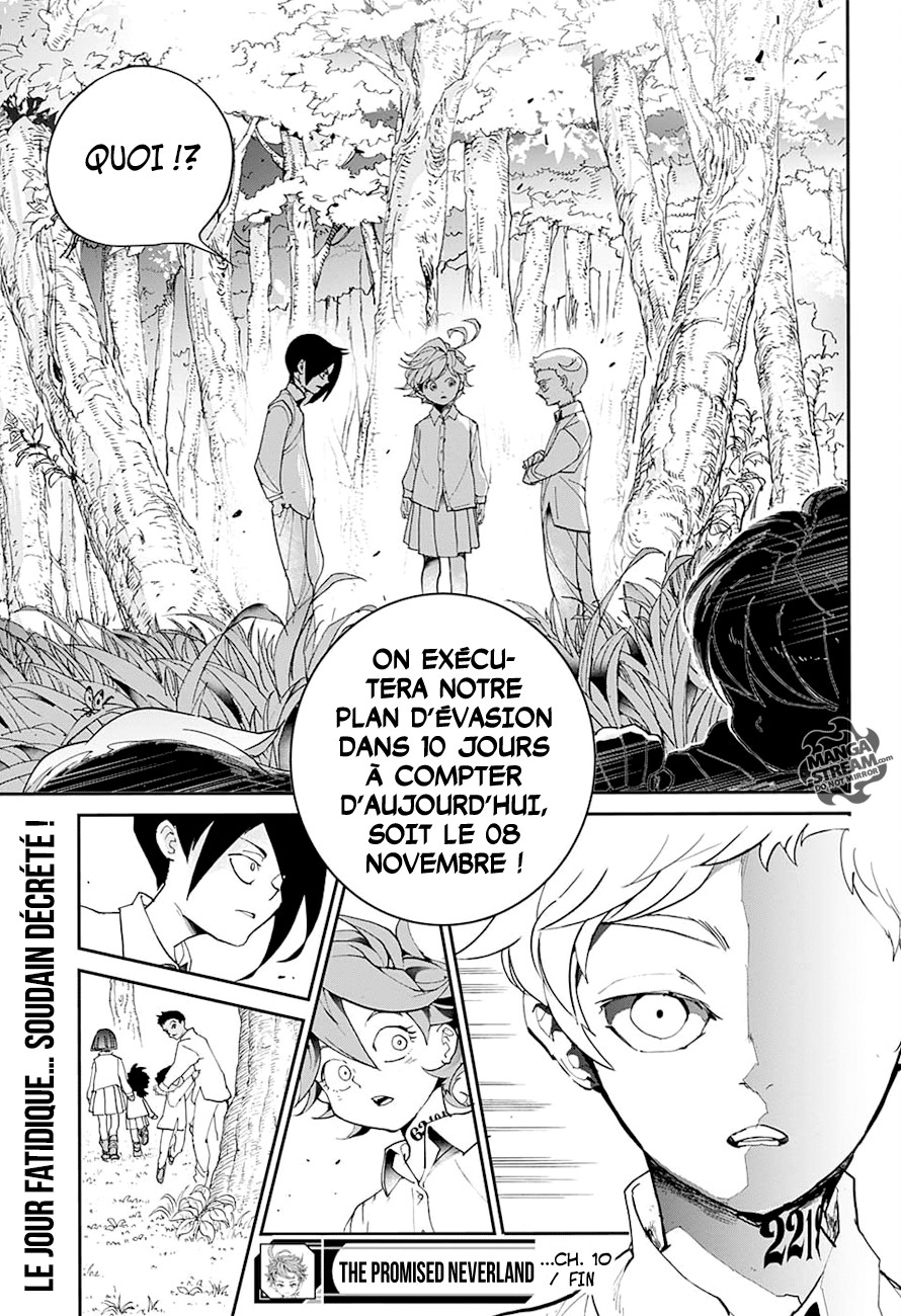 Read The Promised Neverland FR Manga Online