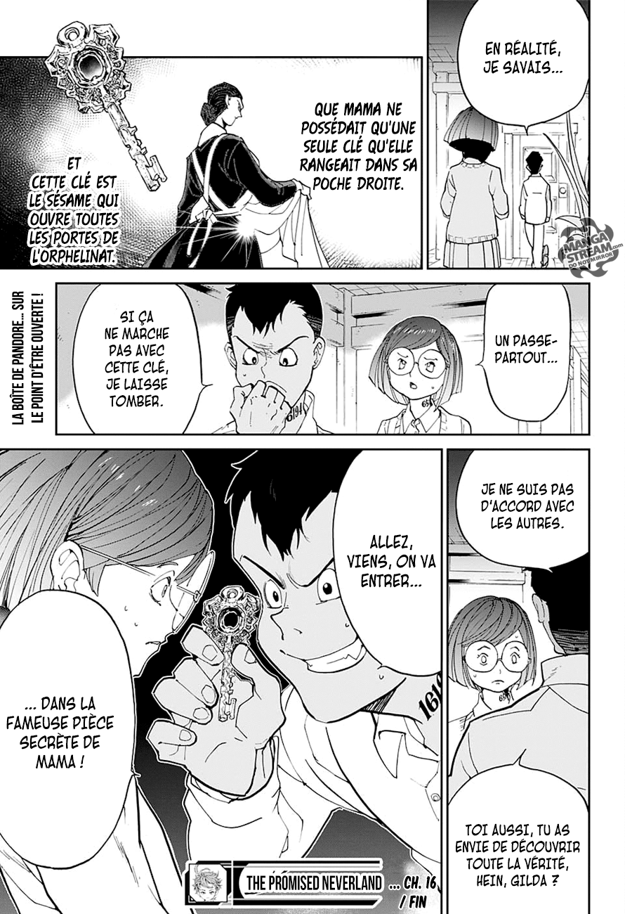 Read The Promised Neverland FR Manga Online
