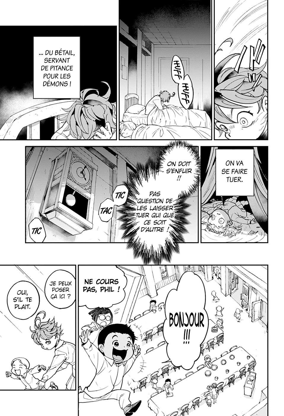 Read The Promised Neverland FR Manga Online