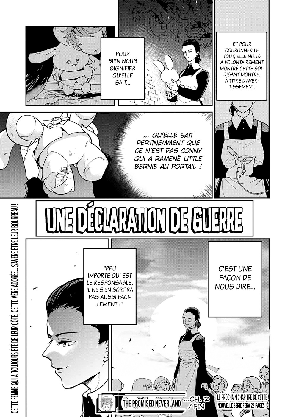 Read The Promised Neverland FR Manga Online