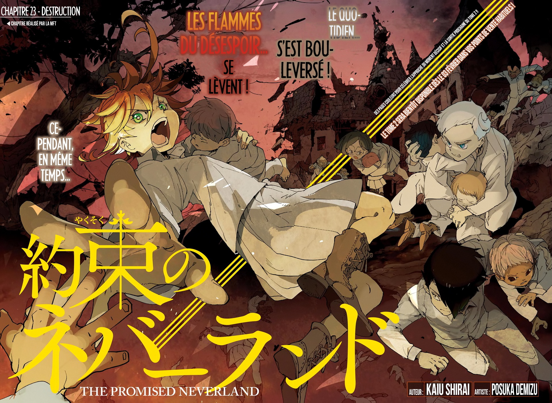 Read The Promised Neverland FR Manga Online
