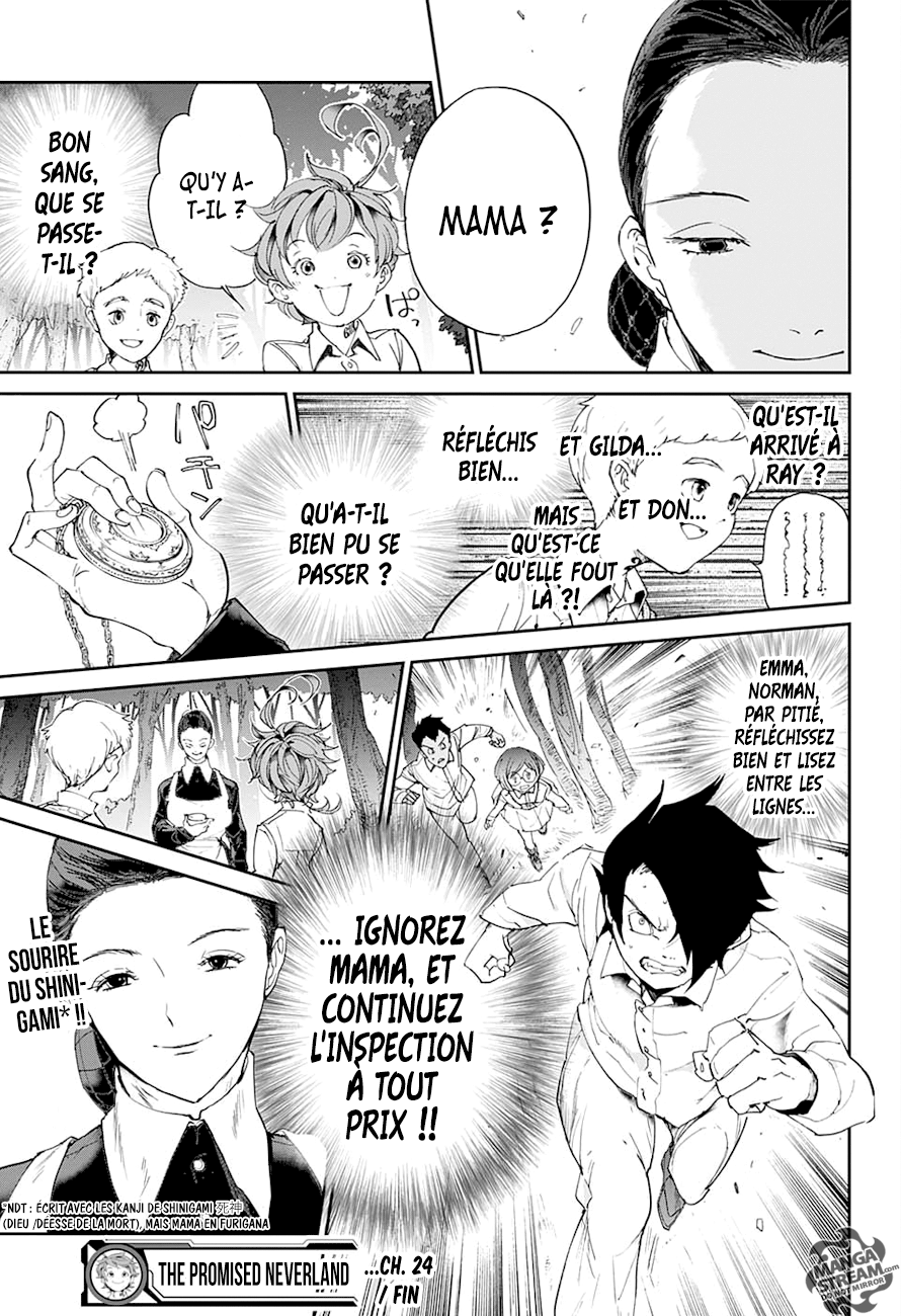 Read The Promised Neverland FR Manga Online