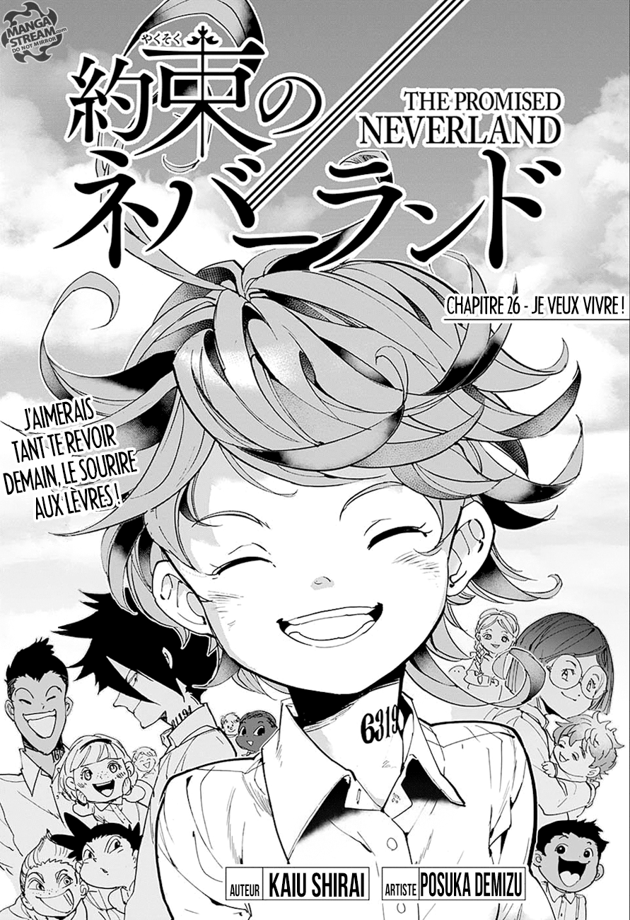 Read The Promised Neverland FR Manga Online