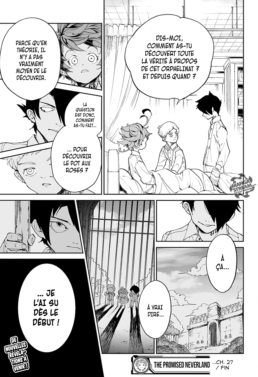 Read The Promised Neverland FR Manga Online