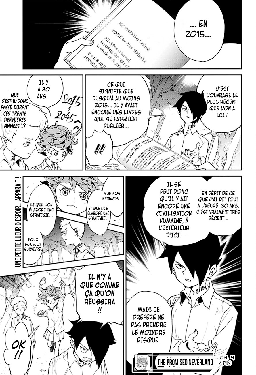 Read The Promised Neverland FR Manga Online