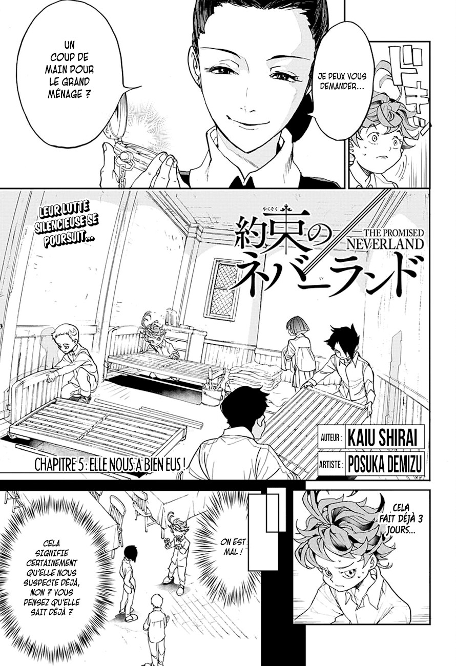 Read The Promised Neverland FR Manga Online