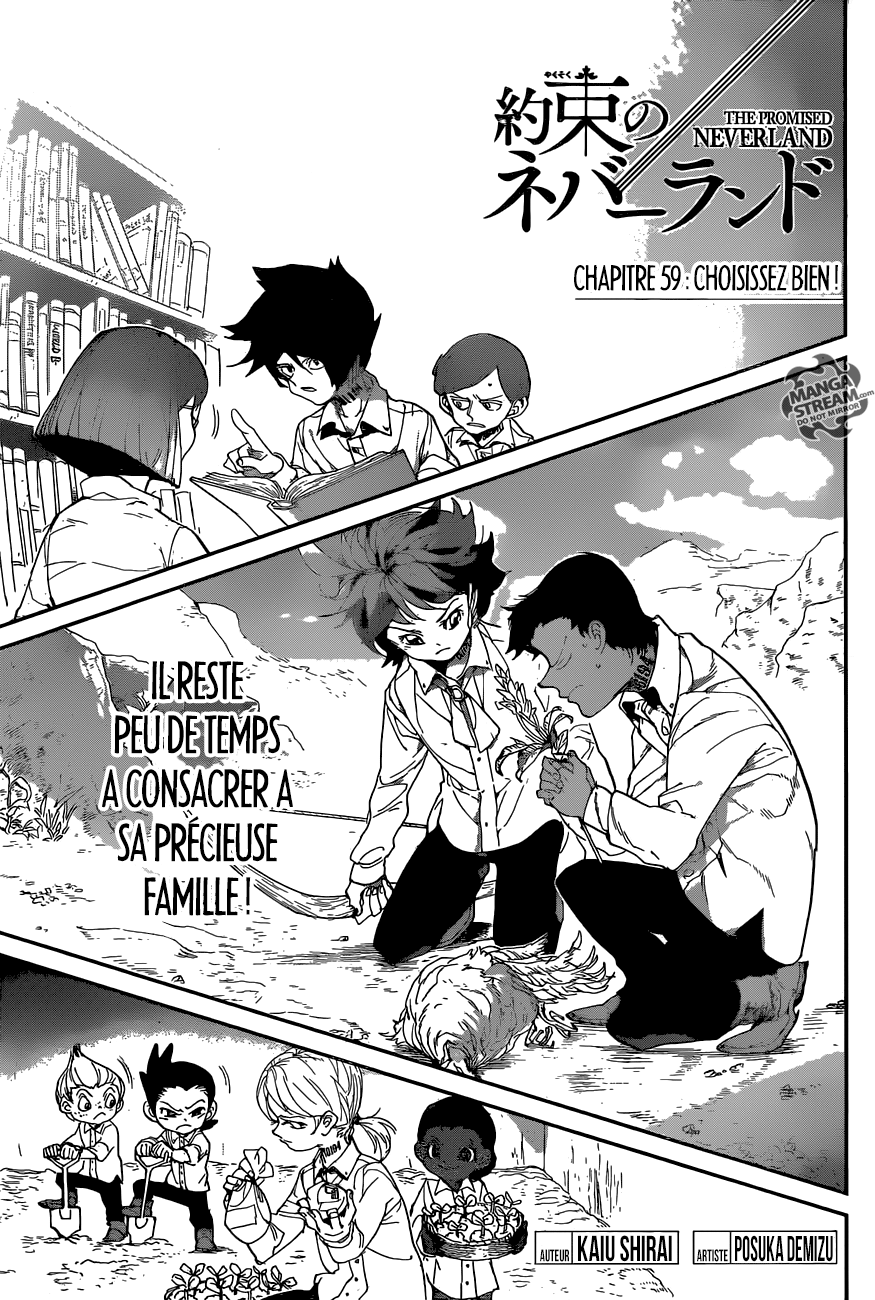 Read The Promised Neverland FR Manga Online