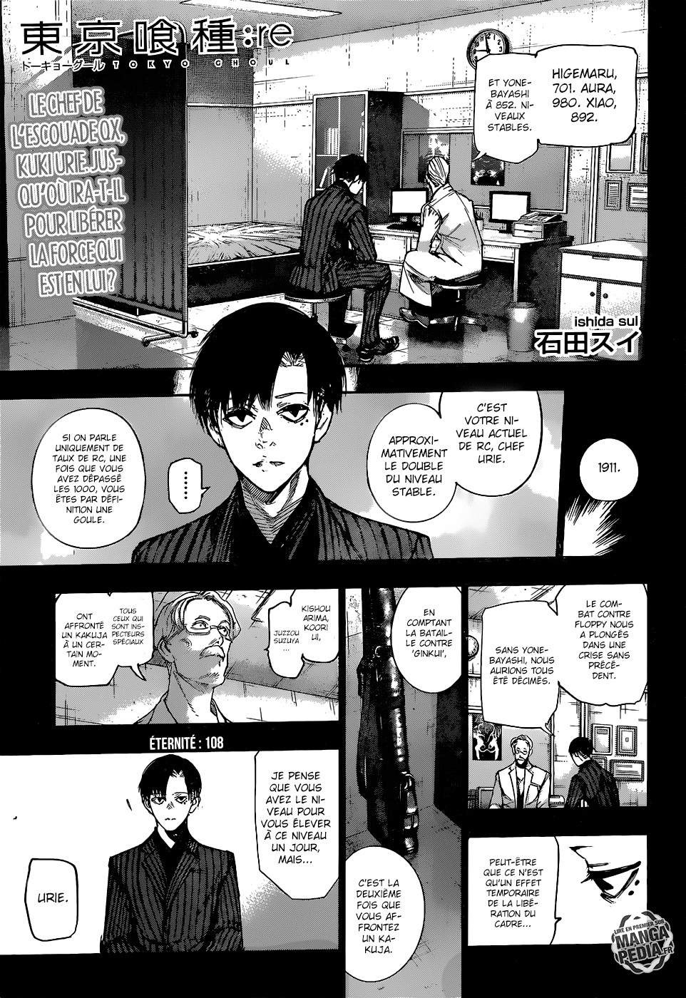Read Tokyo Ghoul Re FR Manga Online