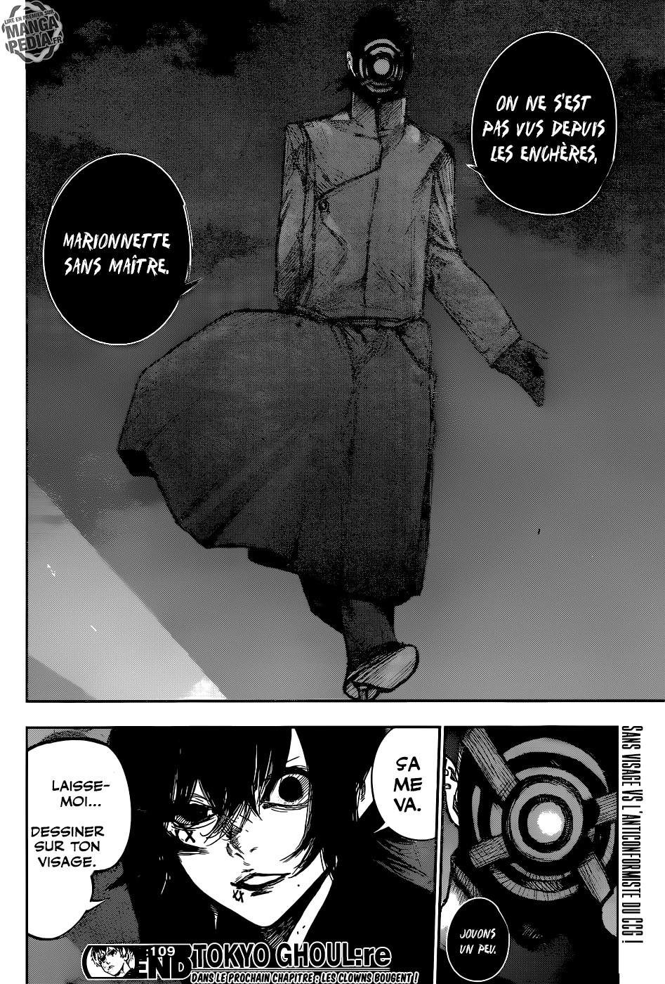 Read Tokyo Ghoul Re FR Manga Online