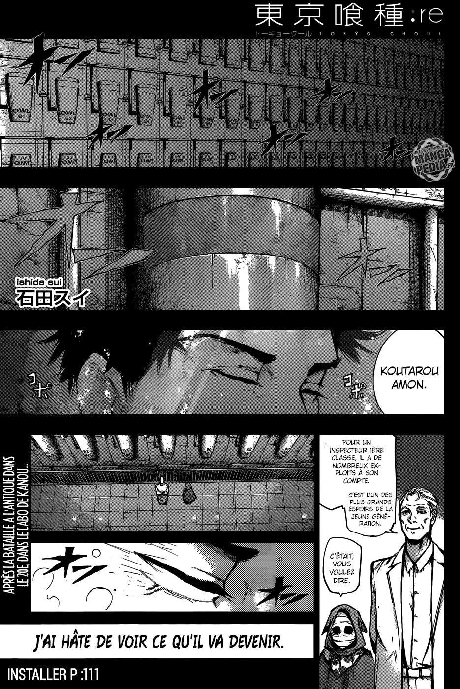 Read Tokyo Ghoul Re FR Manga Online