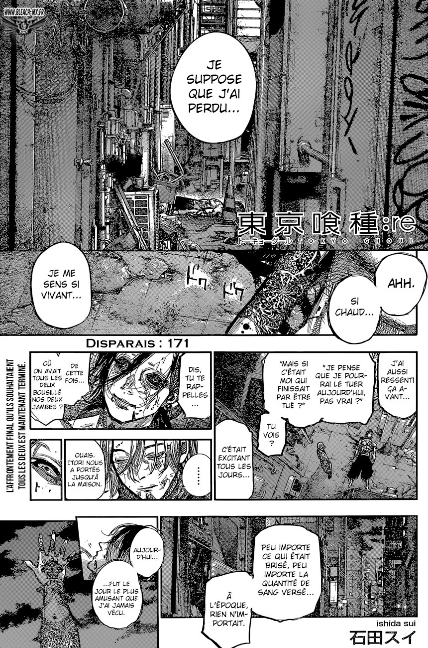 Read Tokyo Ghoul Re FR Manga Online