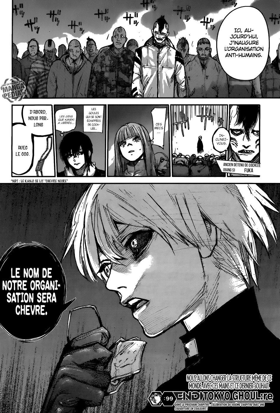 Read Tokyo Ghoul Re FR Manga Online