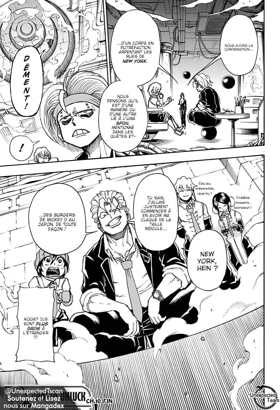 Read Undead Unluck FR Manga Online