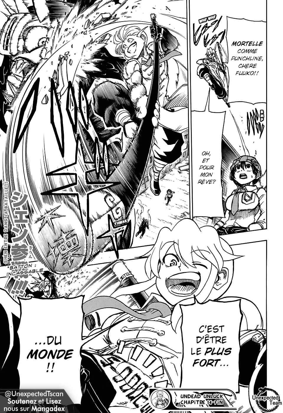 Read Undead Unluck FR Manga Online