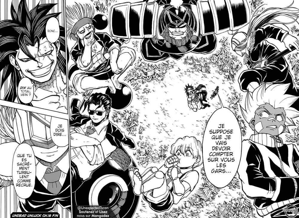 Read Undead Unluck FR Manga Online