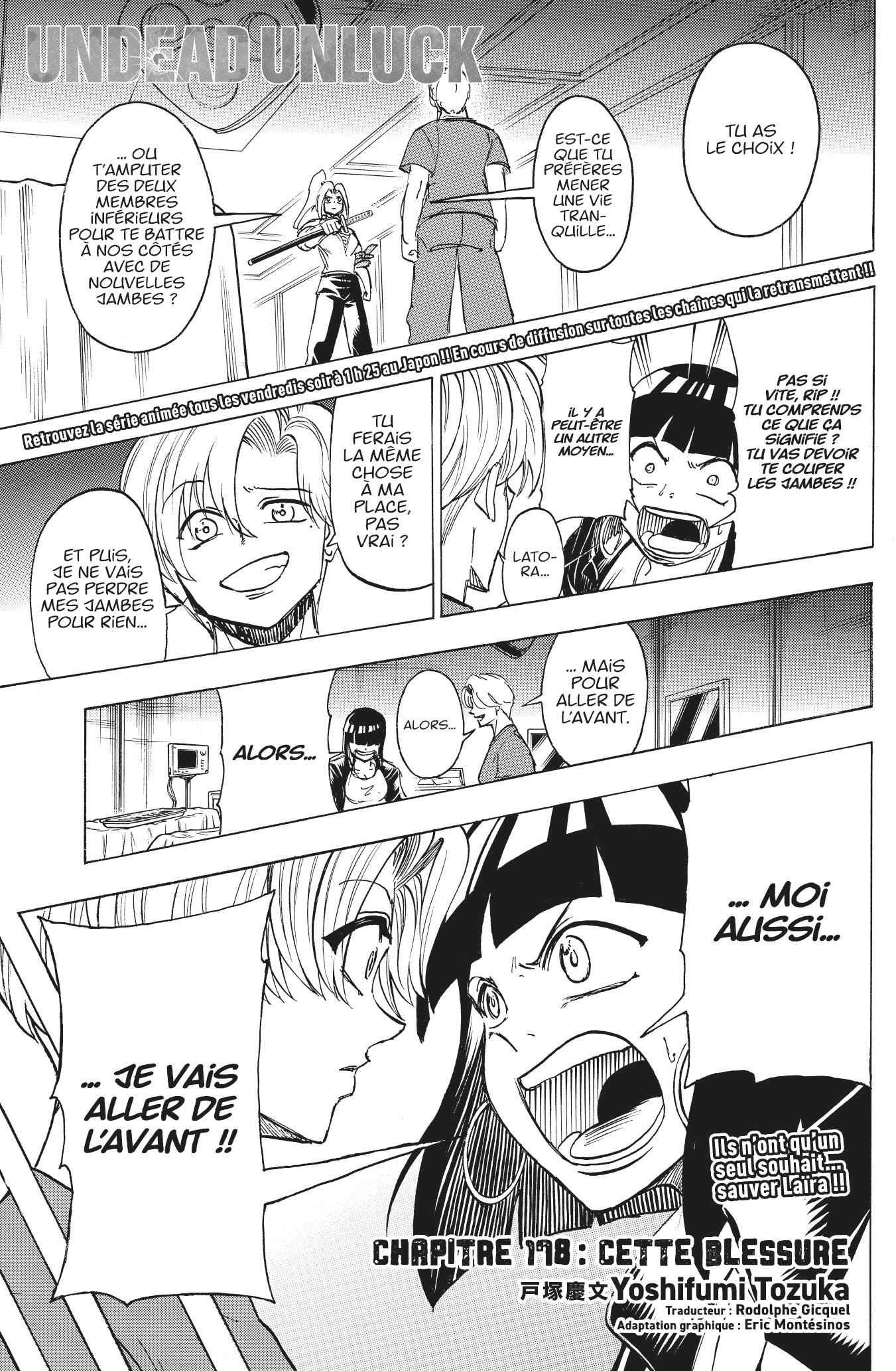 Read Undead Unluck FR Manga Online