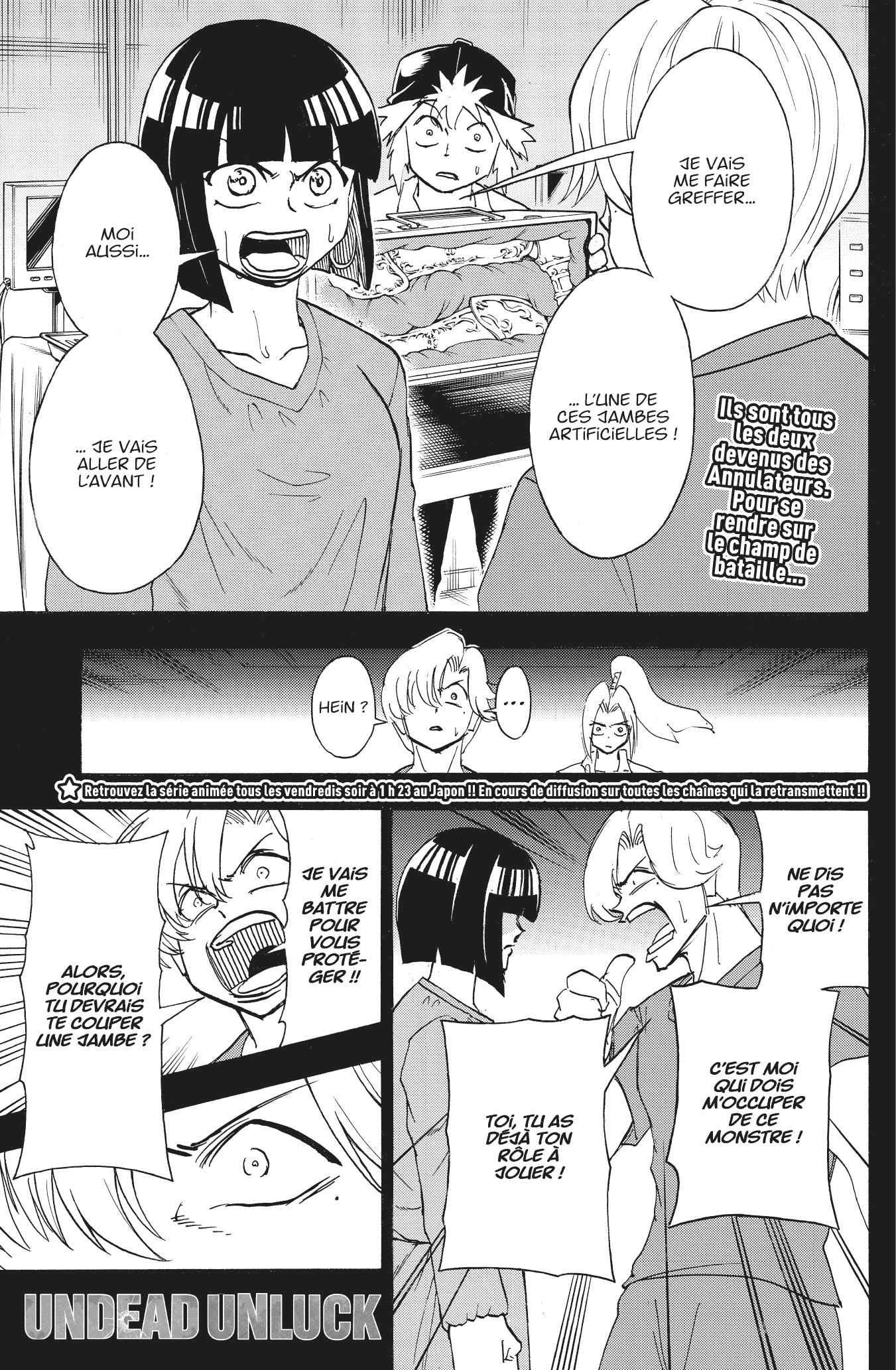 Read Undead Unluck FR Manga Online