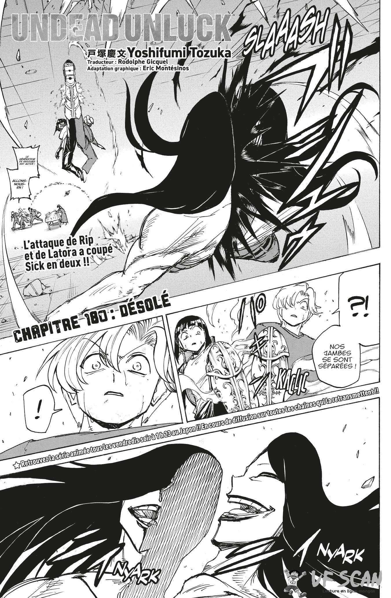 Read Undead Unluck FR Manga Online