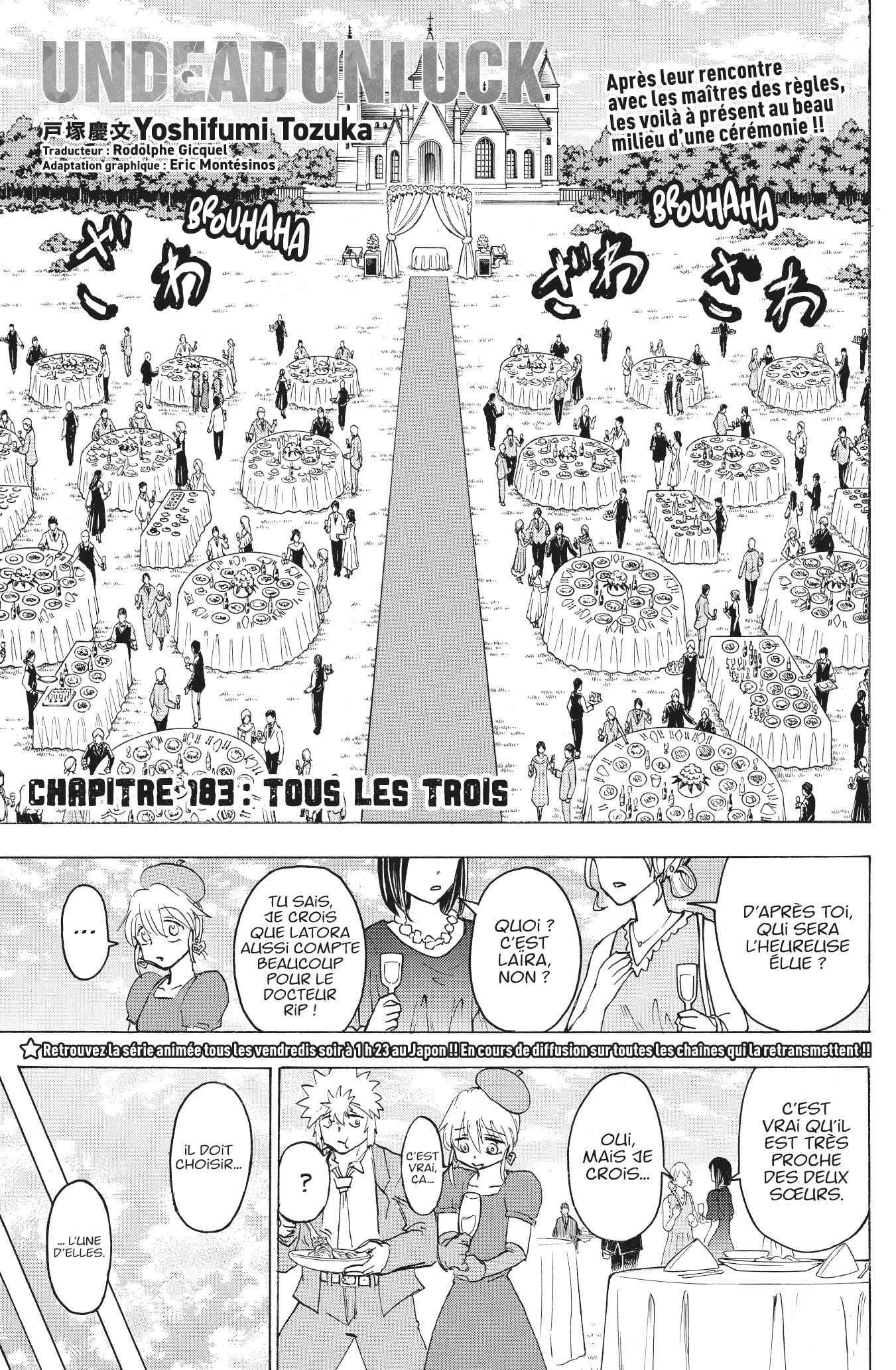 Read Undead Unluck FR Manga Online