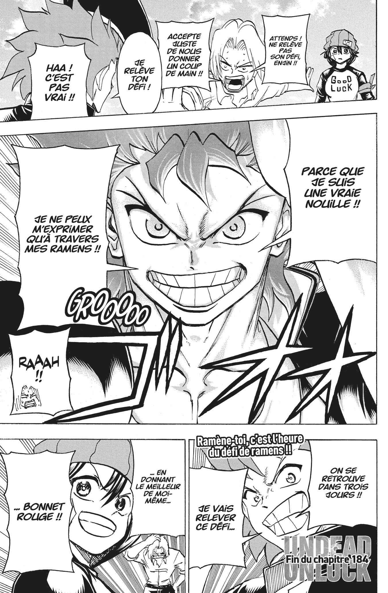 Read Undead Unluck FR Manga Online