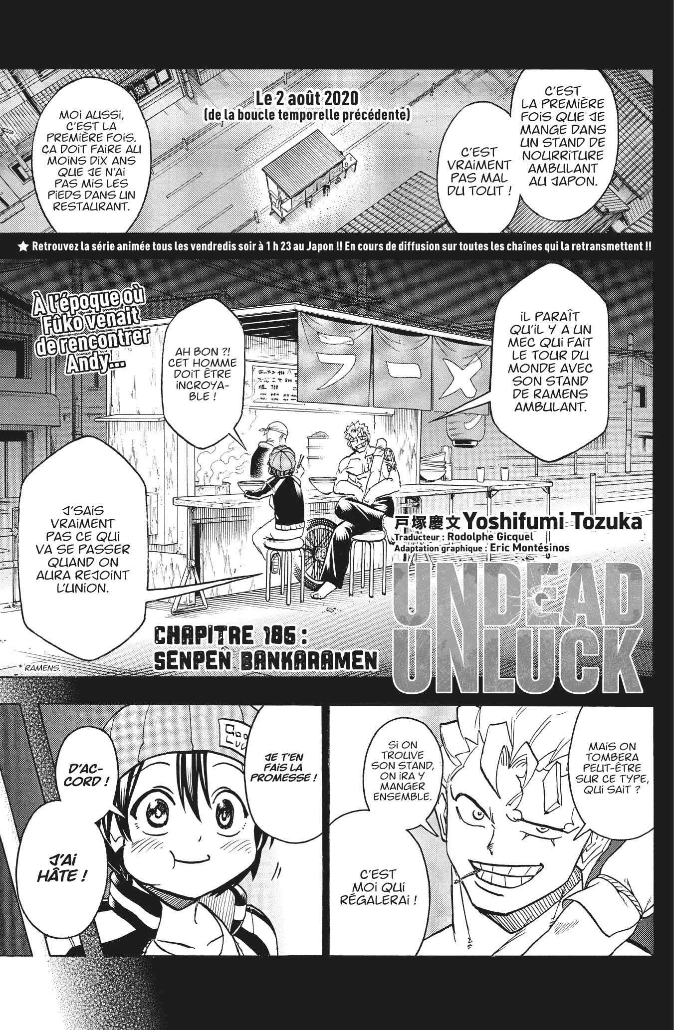 Read Undead Unluck FR Manga Online