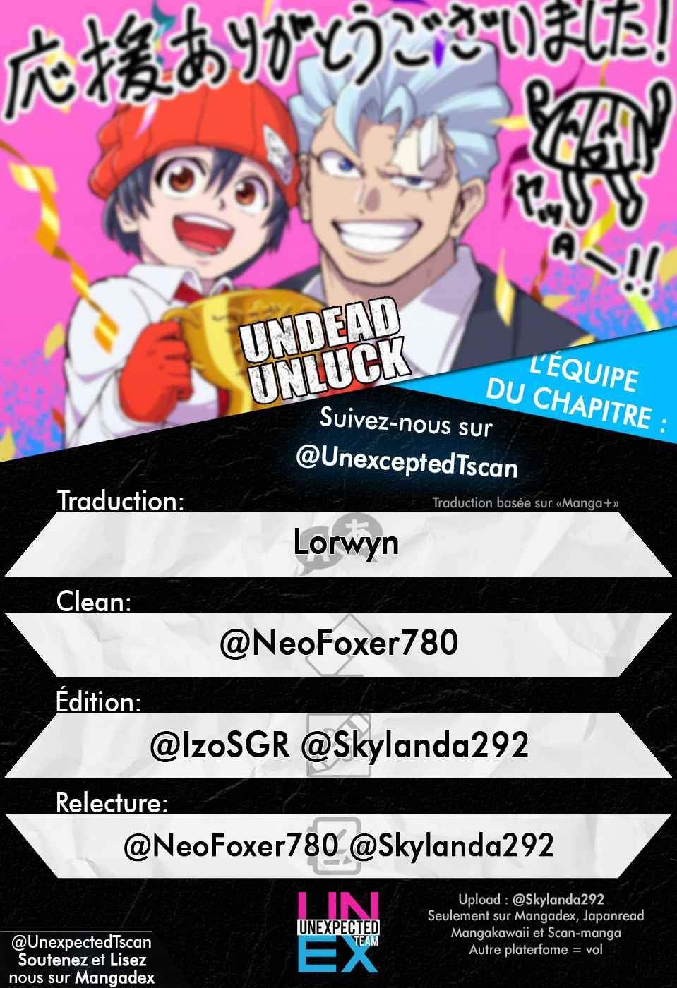 Read Undead Unluck FR Manga Online