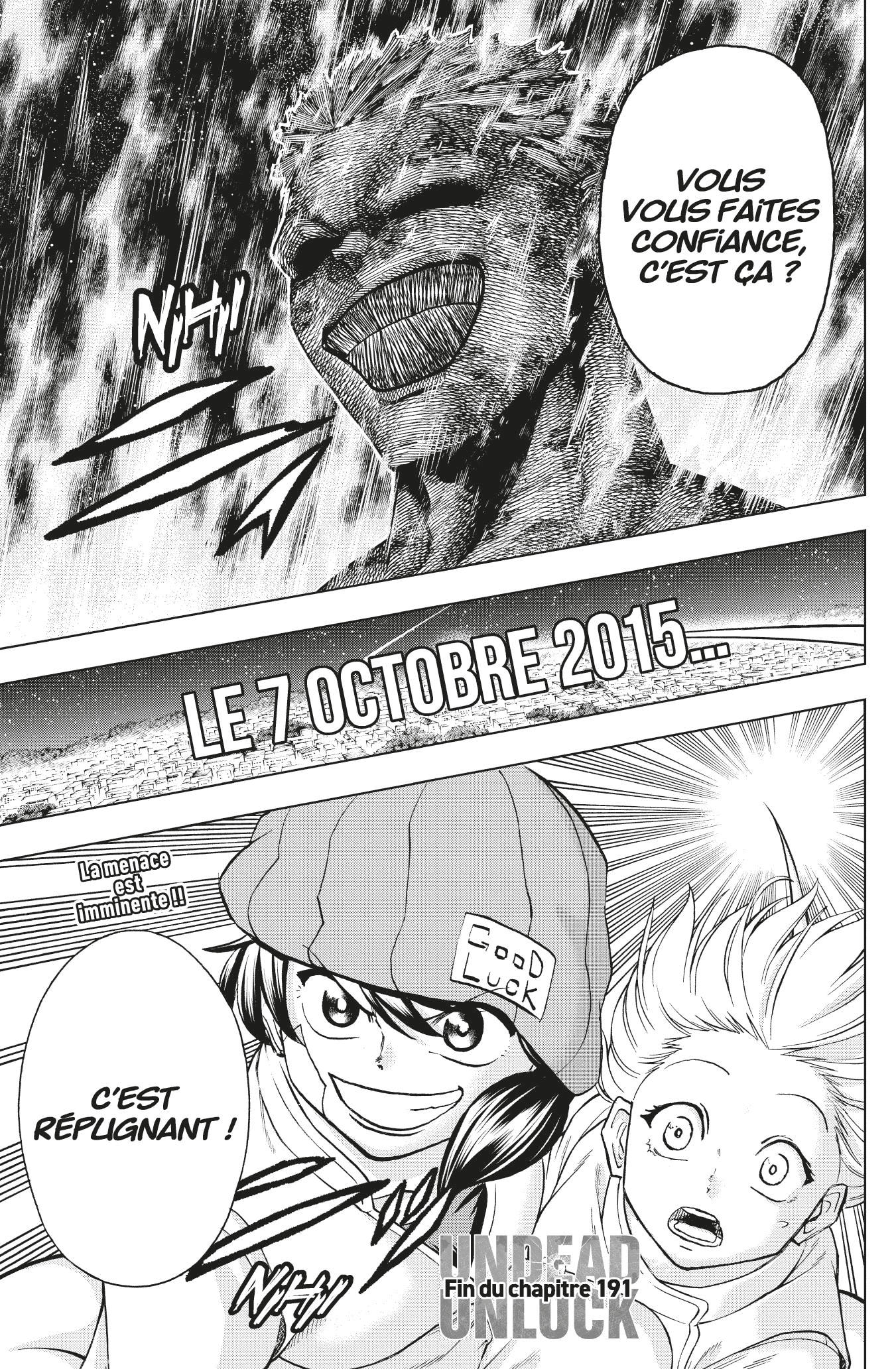 Read Undead Unluck FR Manga Online