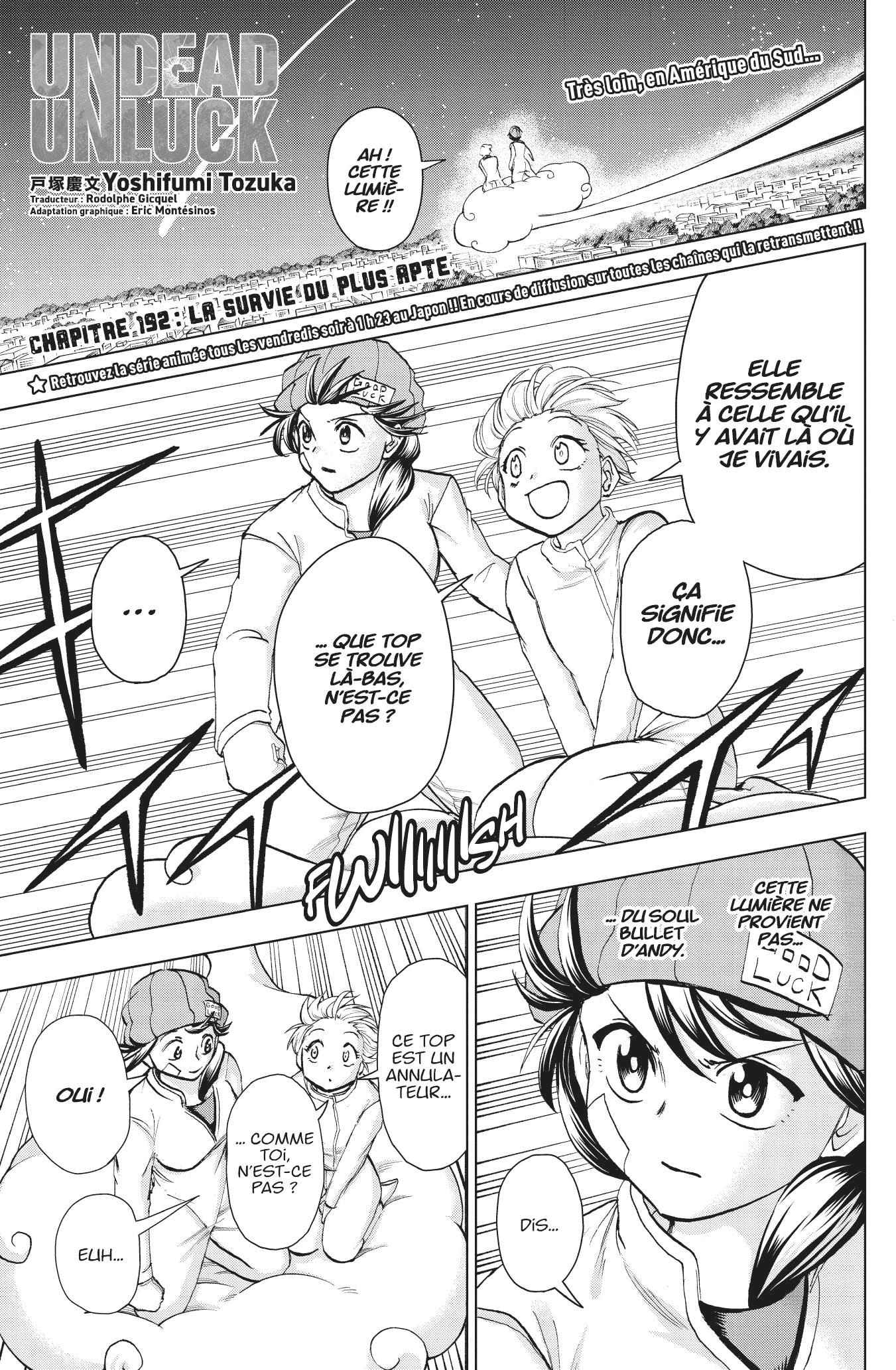 Read Undead Unluck FR Manga Online