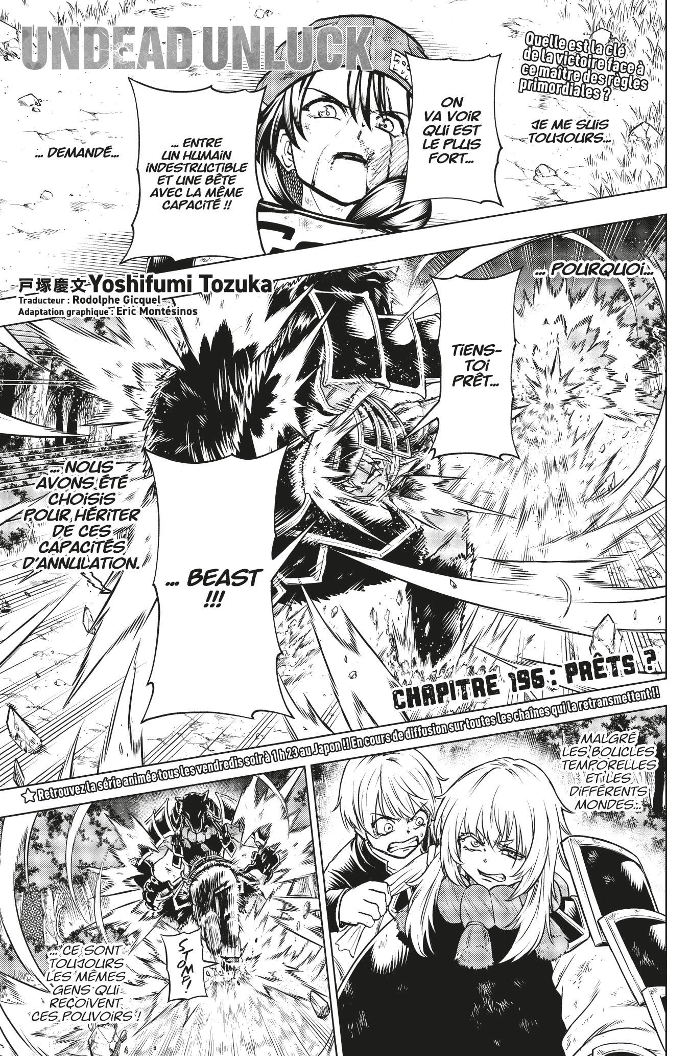 Read Undead Unluck FR Manga Online