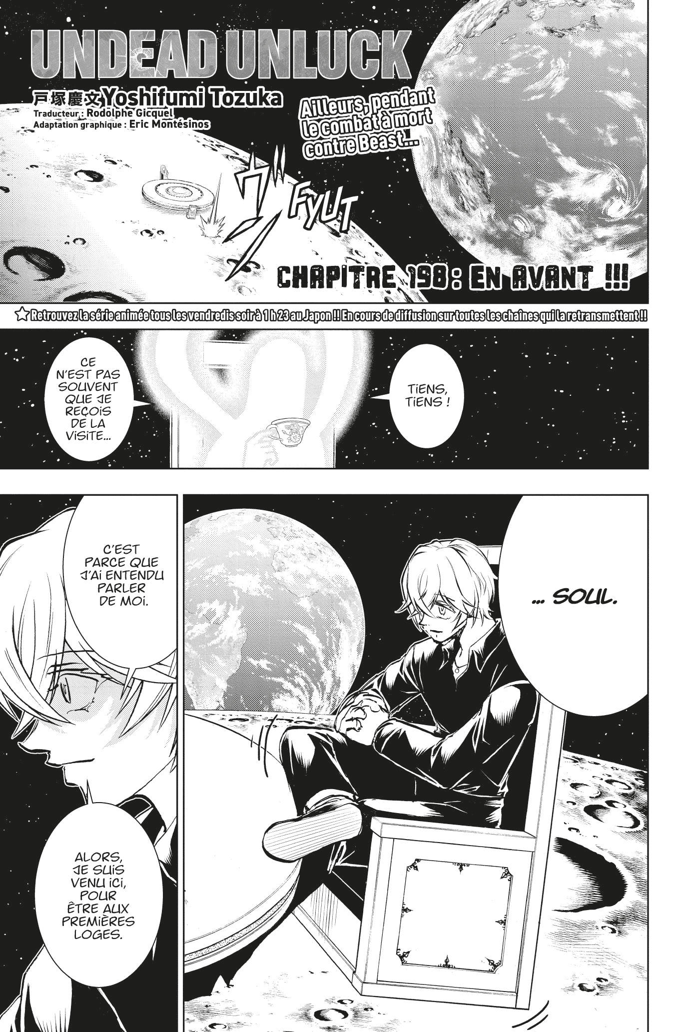 Read Undead Unluck FR Manga Online