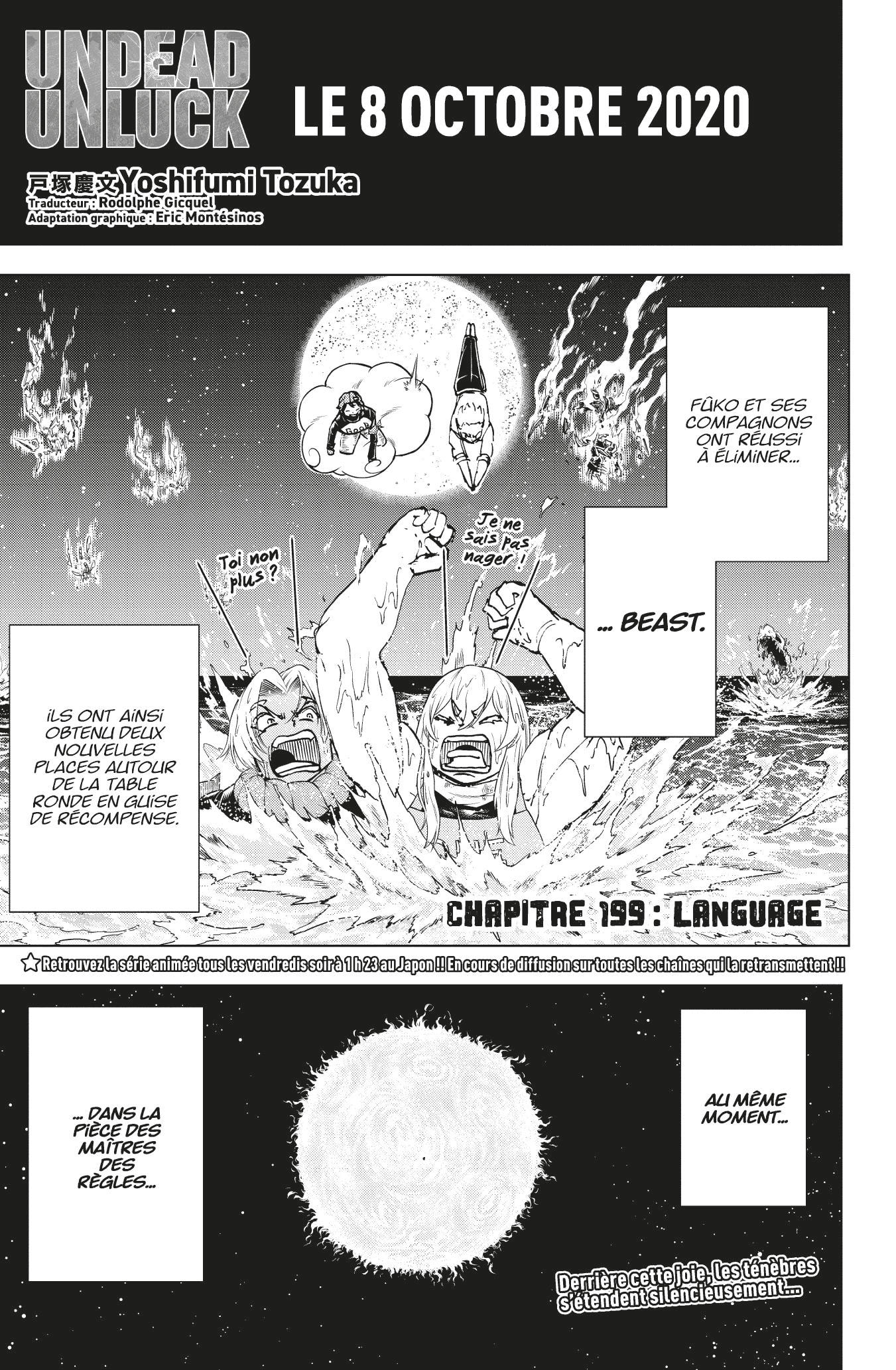 Read Undead Unluck FR Manga Online