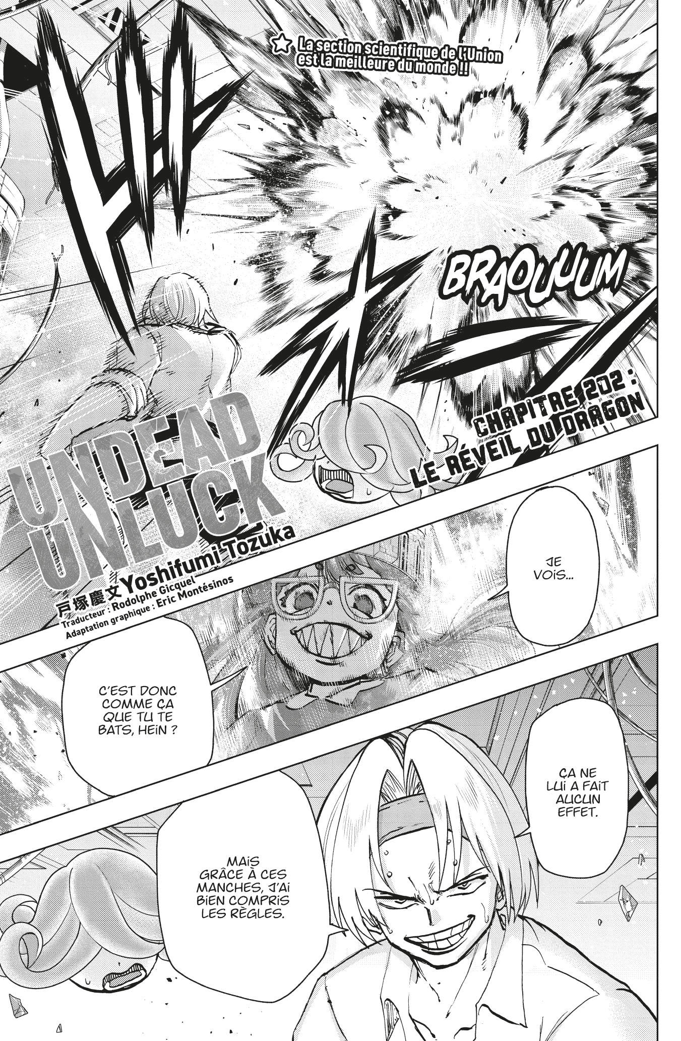 Read Undead Unluck FR Manga Online