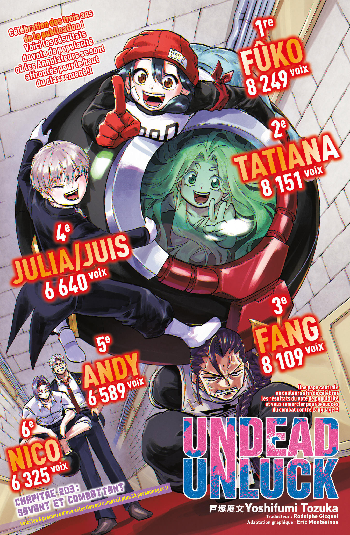 Read Undead Unluck FR Manga Online