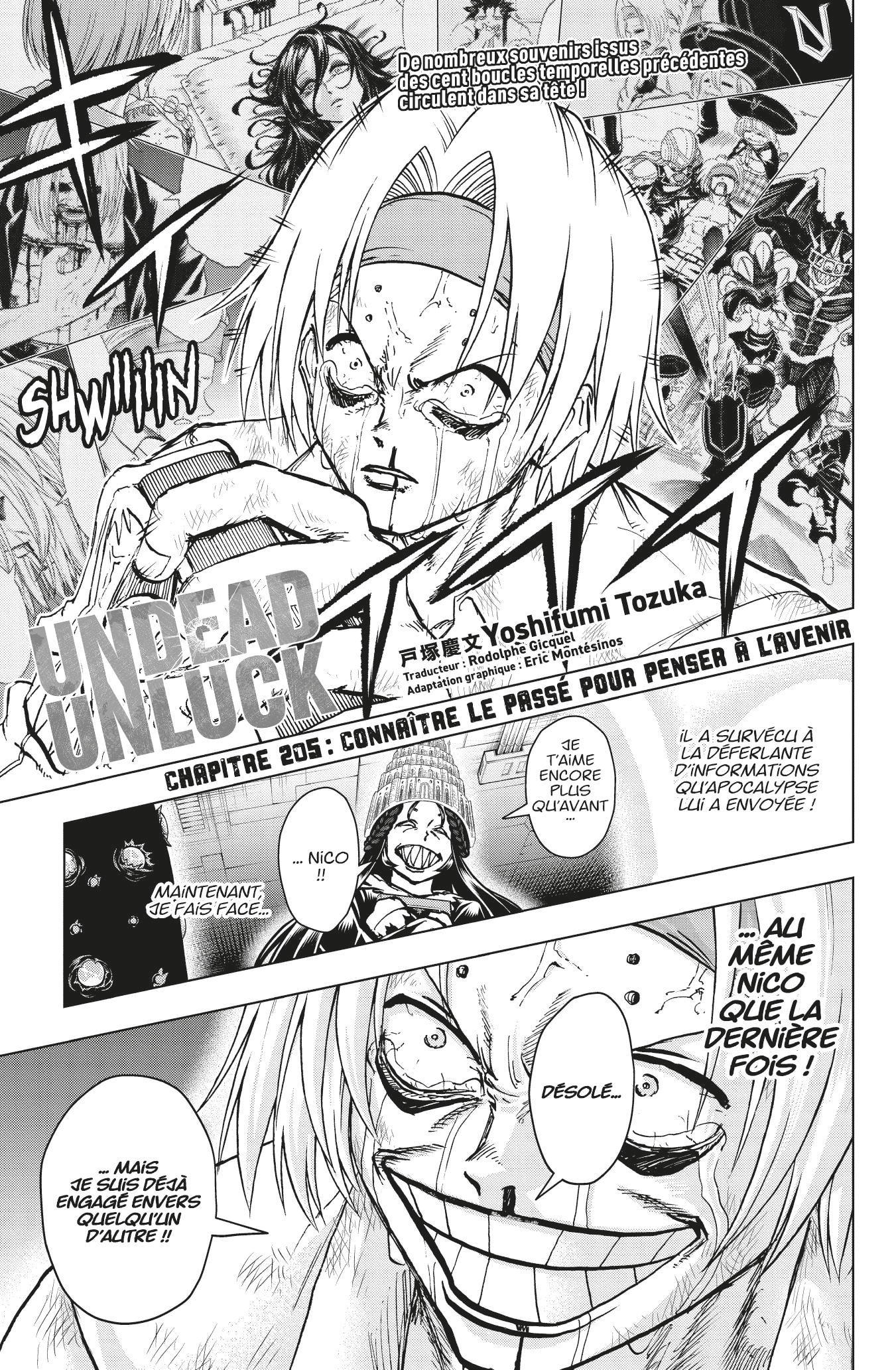 Read Undead Unluck FR Manga Online