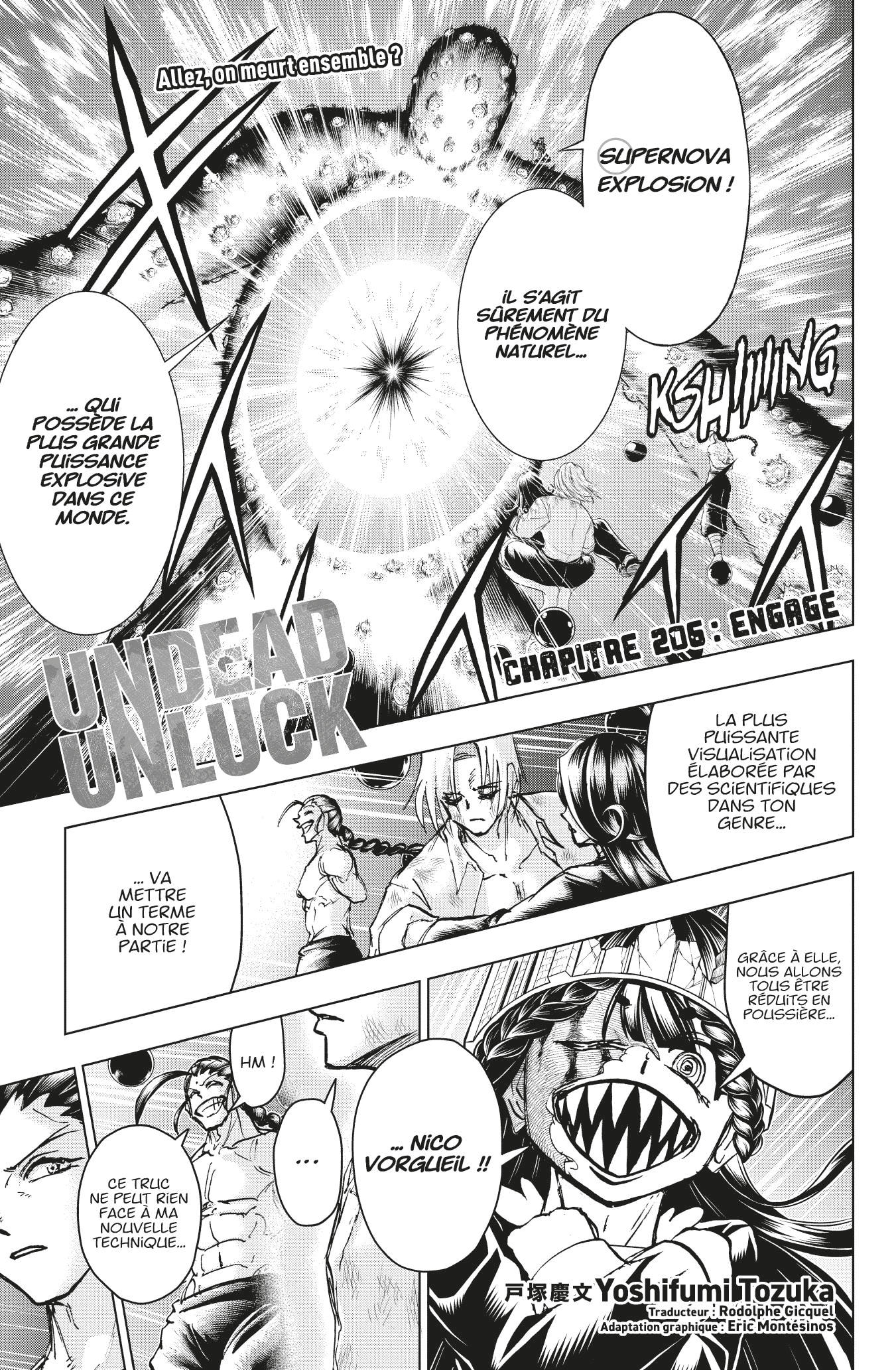 Read Undead Unluck FR Manga Online